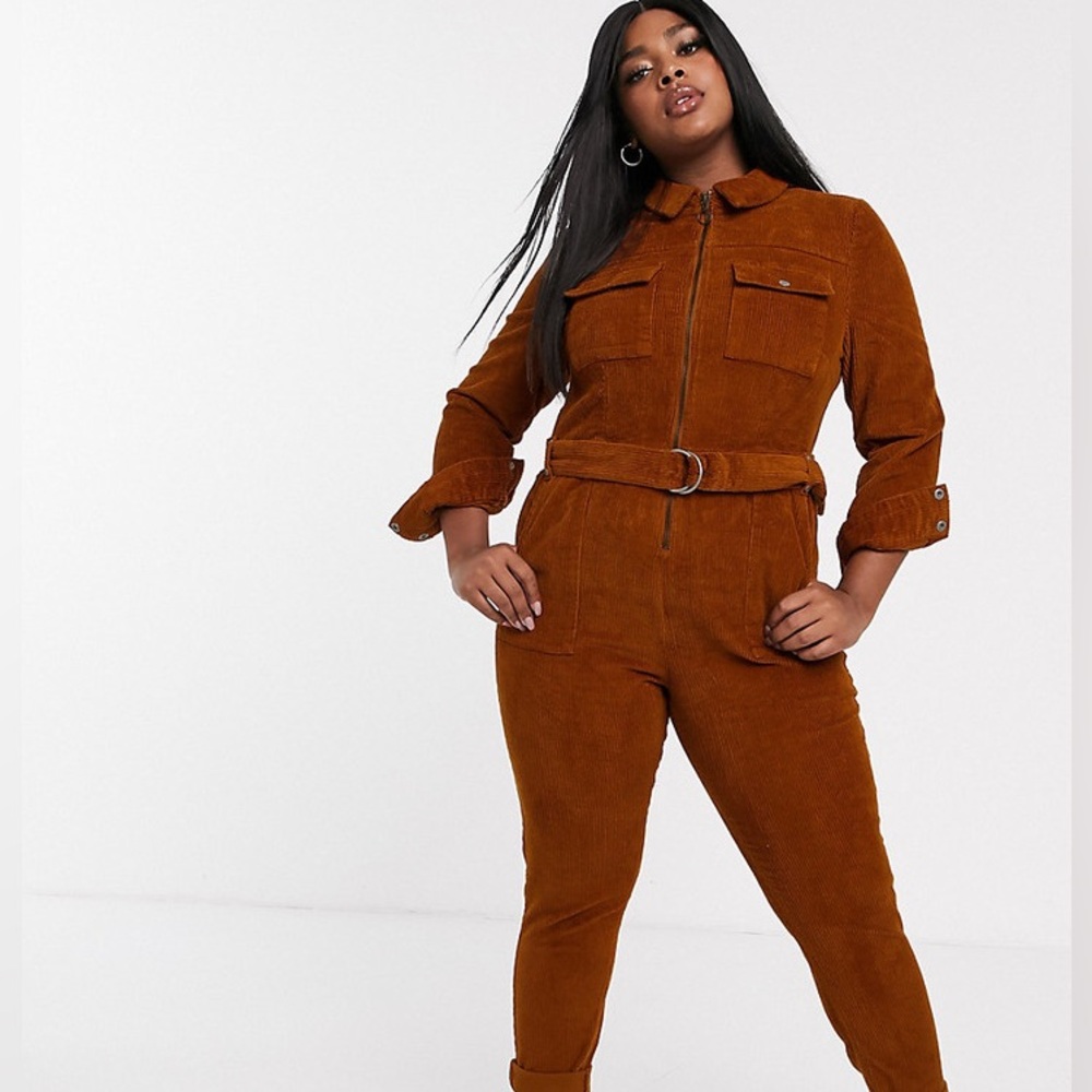 SOLD ASOS Simply Be corduroy boiler suit